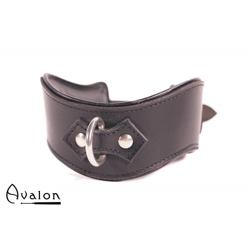 Avalon - GUARDED - Collar med god Polstring, Svart
