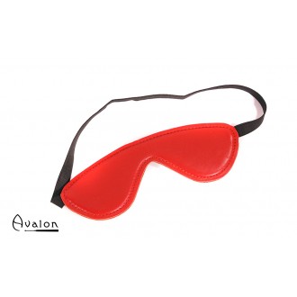 Avalon - BLINDED - Rødt Blindfold med polstring 