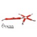 Avalon - SACRED - Hog-tie-sett med 5 deler - Rød