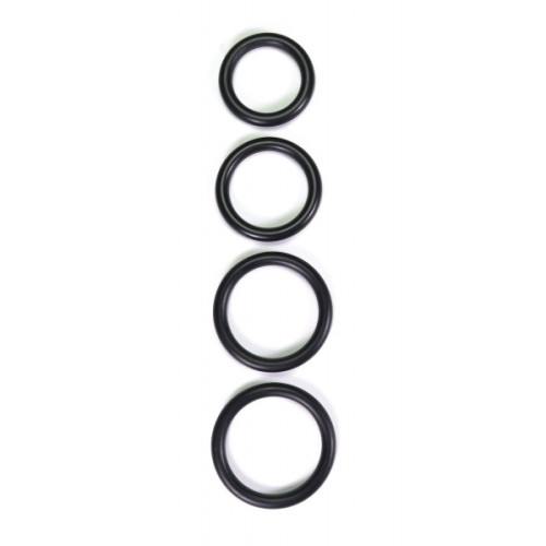 Rimba - Thick Rubber cockring sort Rimba - Thick Rubber cockring sort