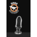 Dinoo - Rugops clear - Fantasi Buttplug med langt hode Dinoo - Rugops clear - Fantasi Buttplug med langt hode