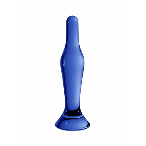 Chrystalino Flask - Blå glassdildo Chrystalino Flask - Blå glassdildo