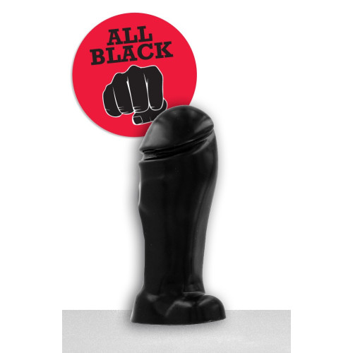 All black - Dildo med liten pung sort All black - Dildo med liten pung sort
