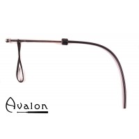 Avalon - WURM - Sort 1-halet silikonflogger med metall håndtak