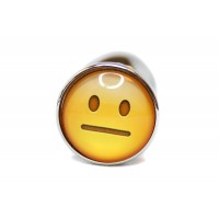 BQS - Buttplug med emoji - Usikker Smiley