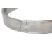 BQS - Massivt stål collar med O-ring - 13,5 cm 