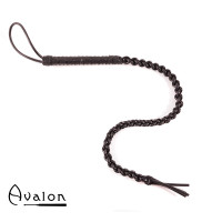 Avalon - RANGER - Sort flettet silikonflogger