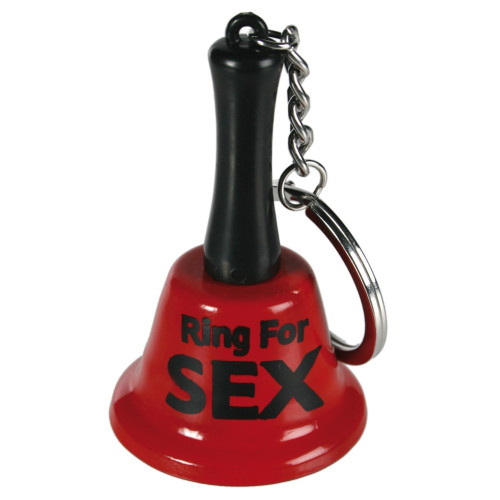 Ring for Sex - Nøkkelring Bjelle, Rød Ring for Sex - Nøkkelring Bjelle, Rød