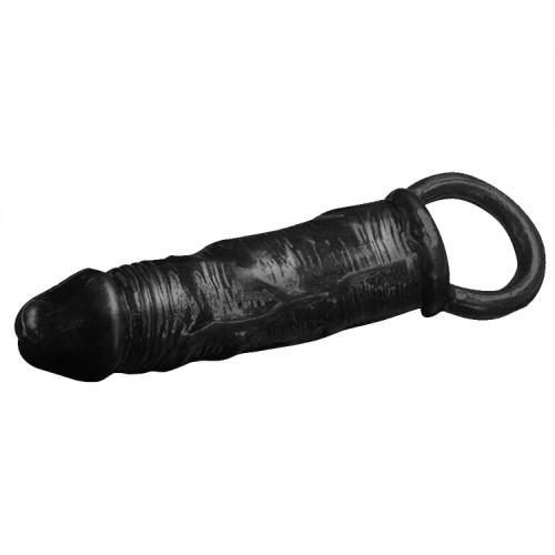 Erotisk - Penissleeve - Penisforlenger - Sort Erotisk - Penissleeve - Penisforlenger - Sort