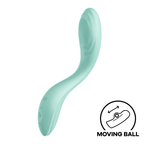 Satisfyer - Rrrolling Pleasure - G-punkt Vibrator med Bevegelse - Mint Satisfyer - Rrrolling Pleasure - G-punkt Vibrator med Bevegelse - Mint