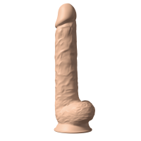 Silexd - Silikon Dildo - Model 1 - 15" - 38cm - Lys Hudfarge