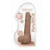 RealRock - Dildo med pung - 10" / 27 cm - Tan