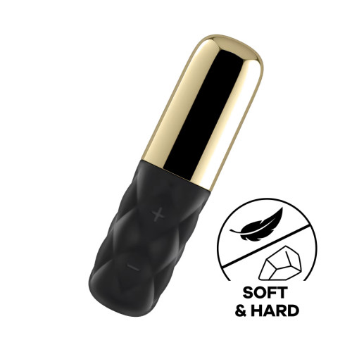 Satisfyer - Sparkling Darling - Mini Vibrator - Gull/Sort