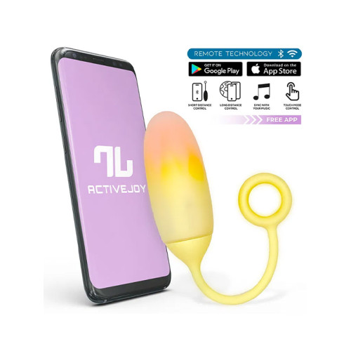 IY - Vibrerende Egg med APP - Gul