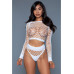 Be Wicked - Play With Me Bodystocking - Hvit Be Wicked - Play With Me Bodystocking - Hvit