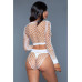 Be Wicked - Play With Me Bodystocking - Hvit Be Wicked - Play With Me Bodystocking - Hvit