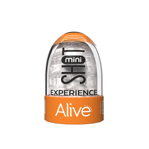 Alive - Mini Masturbator - Transparent Alive - Mini Masturbator - Transparent