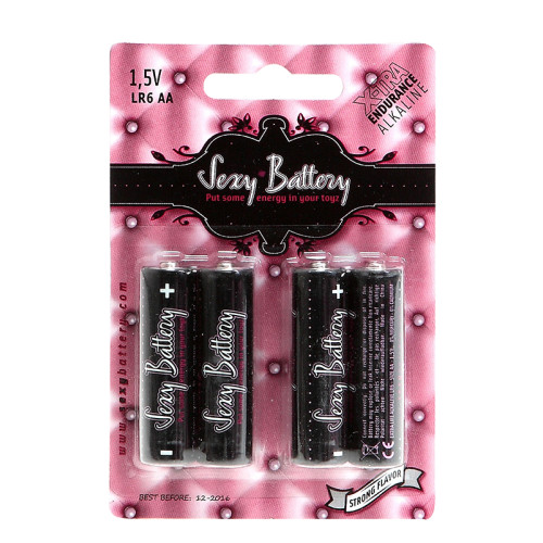 Sexy Battery - Alkaline 4 stk - AA batterier