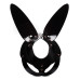 Kinky Diva - High Gloss Bunny Mask - Black
