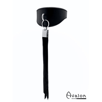 Avalon - Fae - Elegant Collar med lærdusk