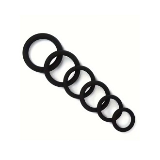 BQS - Enkle penisringer 6pk