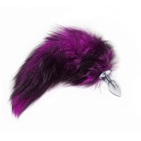 BQS - Buttplug med Sort og Lilla Hale