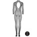 Le Desir - Fishnet Catsuit med lange ermer - One Size - XS til XL Le Desir - Fishnet Catsuit med lange ermer - One Size - XS til XL