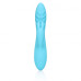 Loveline - Ribbed Ultra Soft Silicone Rabbit Vibrator - Turkis