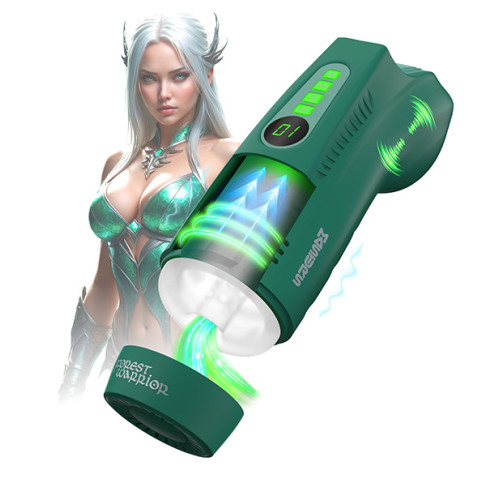 Masturs - Ayla Forest Warrior - AR Masturbator med Vibrasjoner, Sugeeffekt og Stemme Masturs - Ayla Forest Warrior - AR Masturbator med Vibrasjoner, Sugeeffekt og Stemme