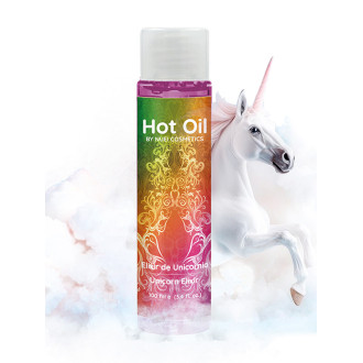NUEI - HOT OIL - Varmende Massasjeolje - Unicorn Elixir - 100ml