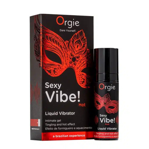 Orgie - Sexy Vibe! - Hot - Flytende Vibrator Rød styrke 8 Orgie - Sexy Vibe! - Hot - Flytende Vibrator Rød styrke 8