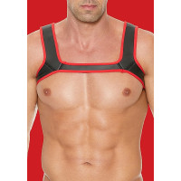 Ouch! Puppy Play - Neoprene Harness - Rødt