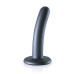 OUCH! - Smooth Silicone - Enkel dildo med sugekopp - Gun Metall OUCH! - Smooth Silicone - Enkel dildo med sugekopp - Gun Metall