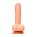 Realrock - Dildo med pung - 8inch/21,8 cm - Lys hudfarge Realrock - Dildo med pung - 8inch/21,8 cm - Lys hudfarge
