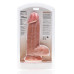 Realrock - Tykk Dildo - 20,3 cm - Lys hudfarge
