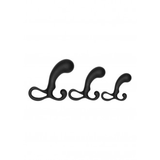 SONO - Prostatastimulator Sett - 3stk - Sort