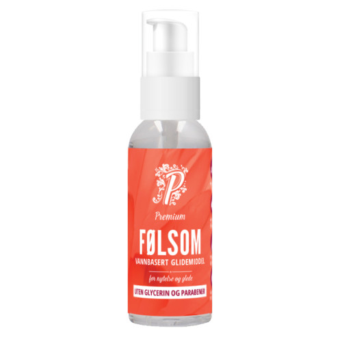 Premium - Følsom - Vannbasert glidemiddel uten glycerin og parabener - 50ML Premium - Følsom - Vannbasert glidemiddel uten glycerin og parabener - 50ML