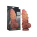 Lovetoys - Extreme Silikon Dildo med Tau-Tekstur Lovetoys - Extreme Silikon Dildo med Tau-Tekstur