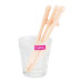 Love Toy - Original Willy Straws - Sugerør - Lys hudfarge