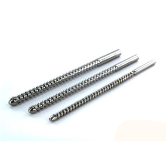 Dip Stick Ribbed Penisplugg 24 cm