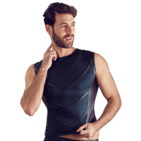 NEK - Skjorte med tøffe striper og mattlook