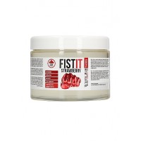 Fist It 500 ml - Vannbasert Glidemiddel - Ekstra Tykk - Jordbær