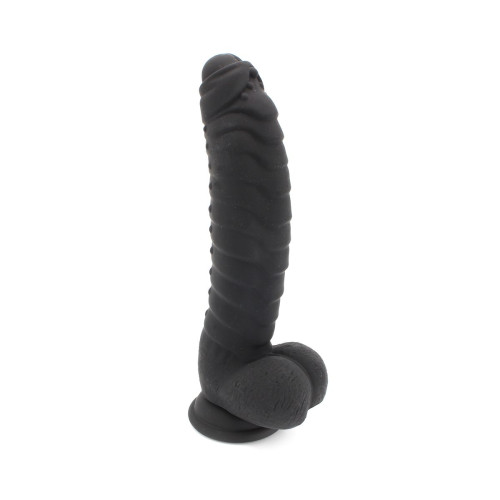 Kiotos COX - Dildo med rustning design - Sort 