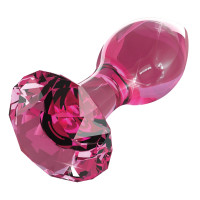 ICICLES No.79 - Rosa Buttplug av Glass