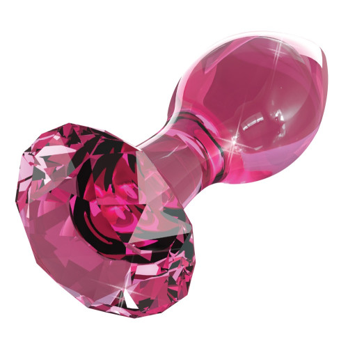 ICICLES No.79 - Rosa Buttplug av Glass ICICLES No.79 - Rosa Buttplug av Glass