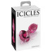 ICICLES No.79 - Rosa Buttplug av Glass ICICLES No.79 - Rosa Buttplug av Glass