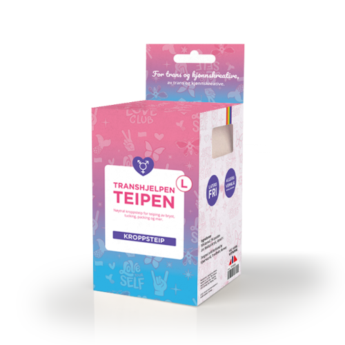 Transhjelpen Teipen – Large – 5″ – Beige