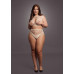 Le Desir - Key-Hole Fishnet Undertøysett - 2XL-4XL - Beige Le Desir - Key-Hole Fishnet Undertøysett - 2XL-4XL - Beige
