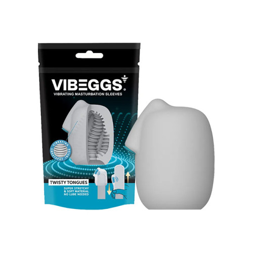 Vibeeggs - Twisty Tongues - Vibrerende mini masturbator Vibeeggs - Twisty Tongues - Vibrerende mini masturbator