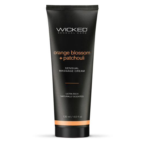 Wicked - Orange Blossom and Patchouli sented - Massasjekrem Wicked - Orange Blossom and Patchouli sented - Massasjekrem